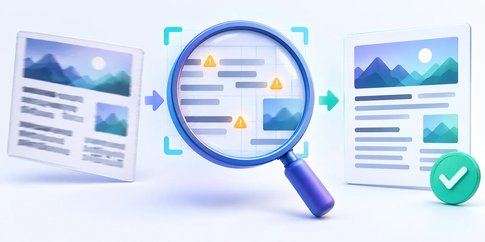 Screenshot translation errors being inspected and corrected before translation